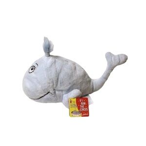 Kohl's Cares Dr. Seuss If I Ran the Circus Blue Whale Character Plush 12"